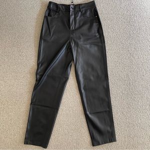 ZARA Faux Leather Pants